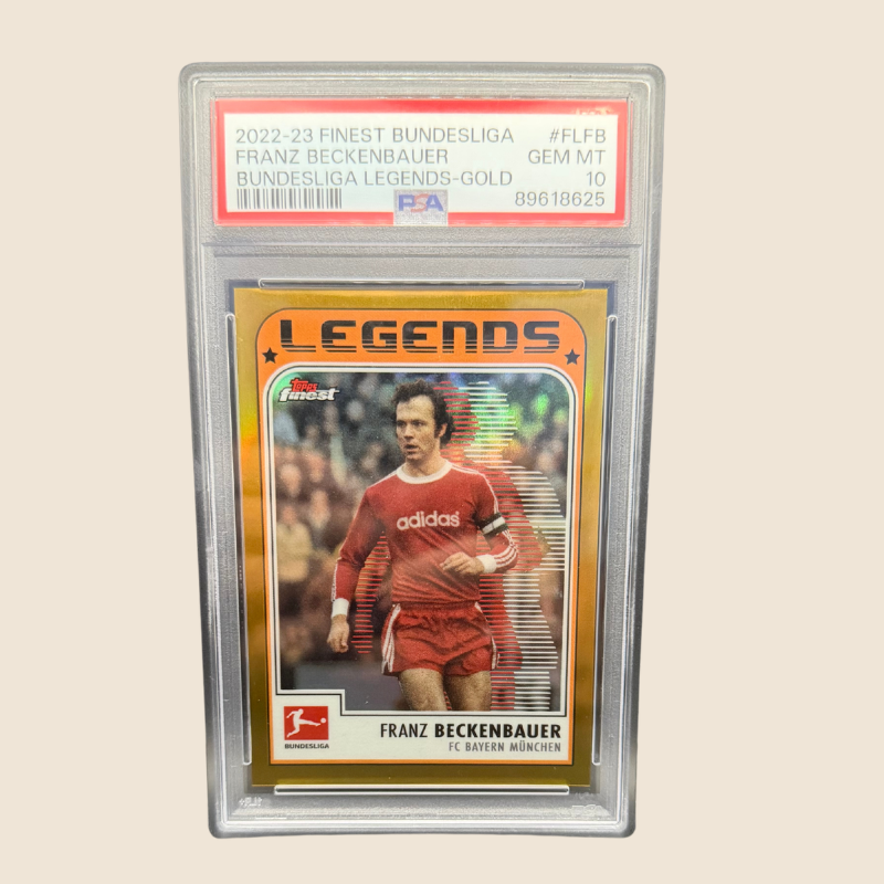 Franz Beckenbauer /50 PSA10 Finest