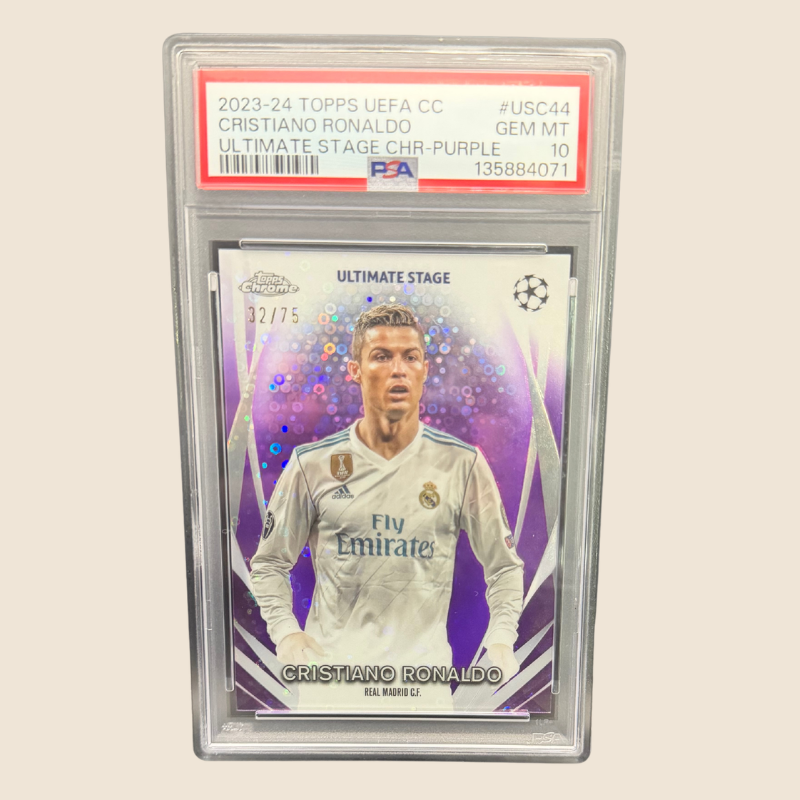Cristiano Ronaldo Ultimate Stage /75 PSA 10