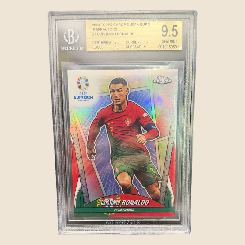 Cristiano Ronaldo Hero Variation Refractor BGS 9.5
