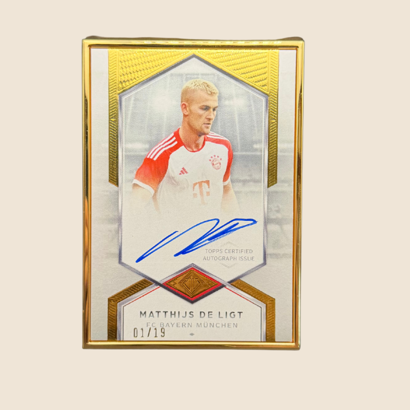 De Ligt On-Card Auto /19 Transcendent