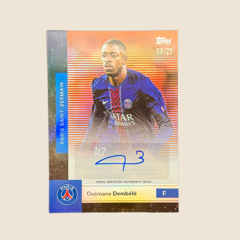 Ousmane Dembele Auto /25 Team Set