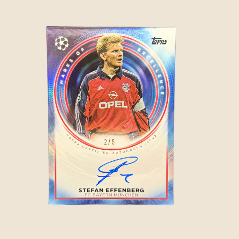 Stefan Effenberg Auto /5 Marks of Excellence