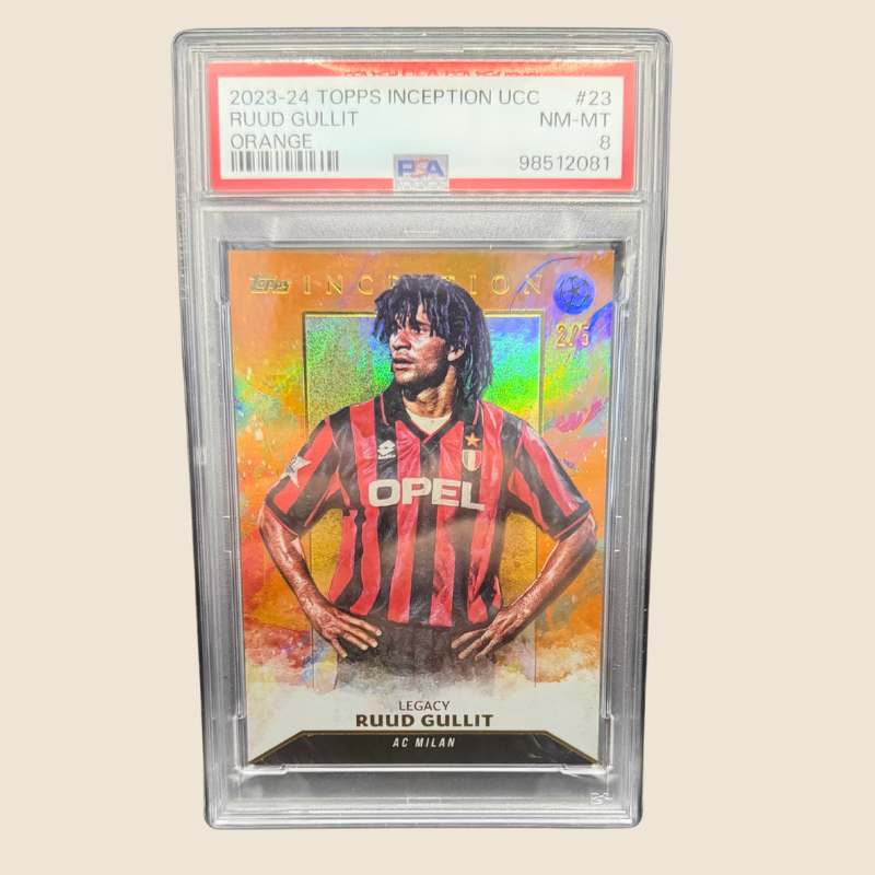 Ruud Gullit /5 PSA 8 Inception