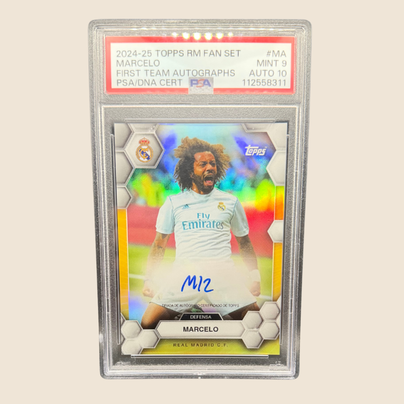 Marcelo Auto PSA 9/10 Team Set