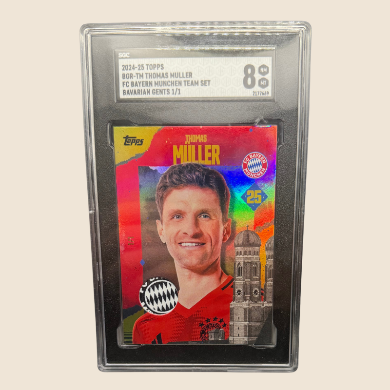 Thomas Müller 1/1 Patch SGC 8 Team Set