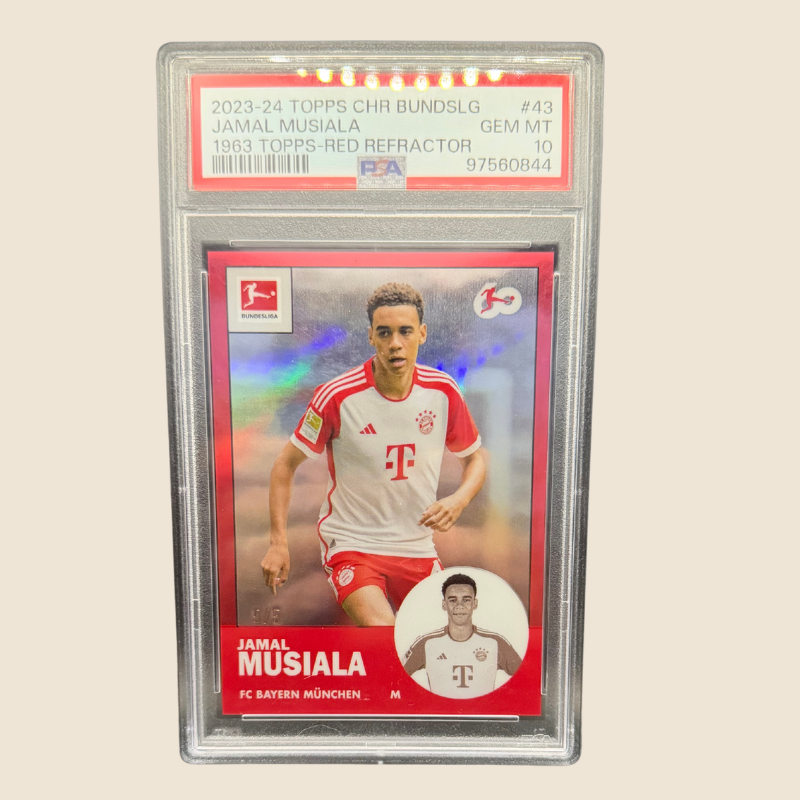 Jamal Musiala /5 PSA 10 Chrome