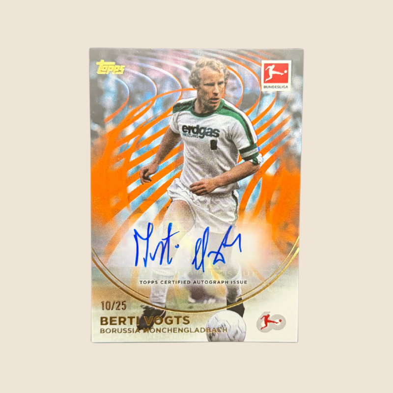 Berti Vogts Auto /25 60 Jahre Bundesliga