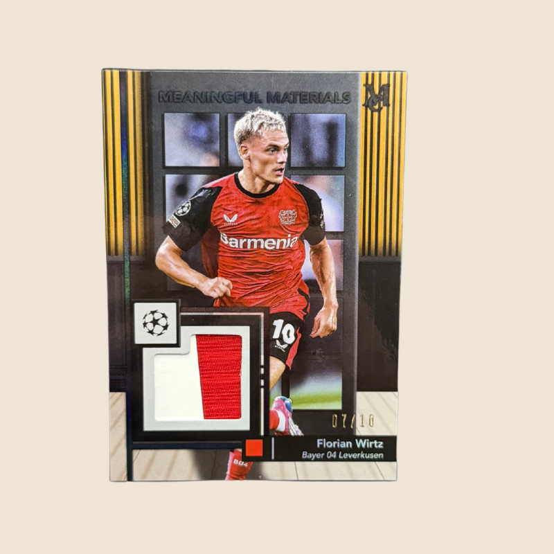 Florian Wirtz Relic /10 Topps Museum