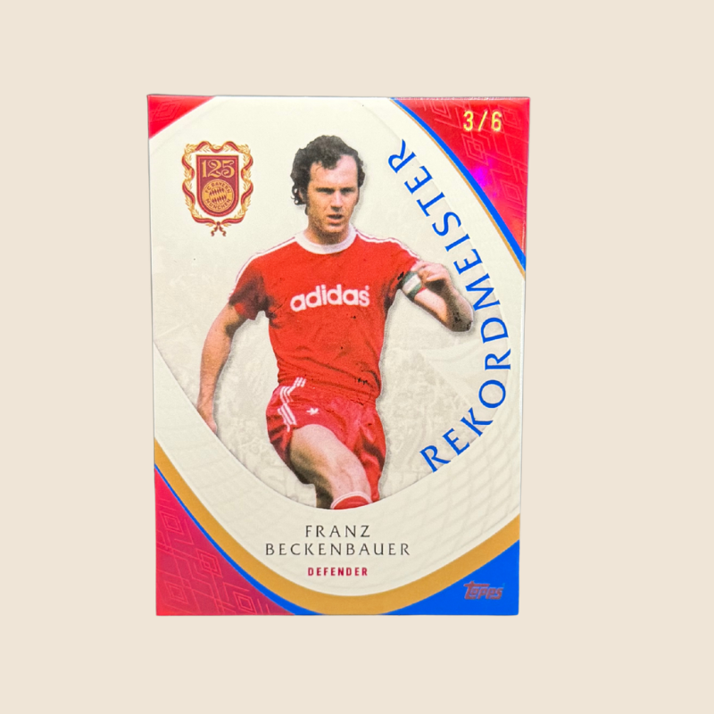Franz Beckenbauer /6 Rekordmeister