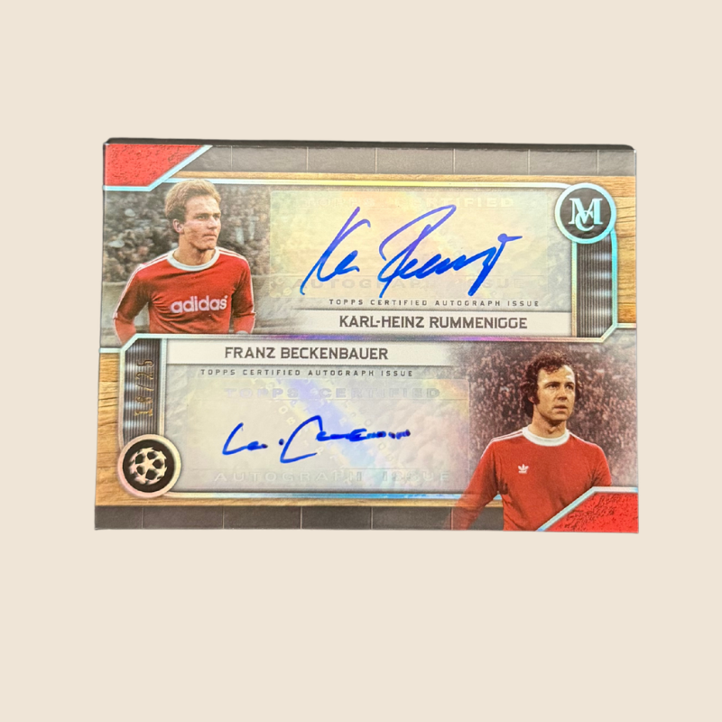 Beckenbauer Rummenigge Auto /25 Museum