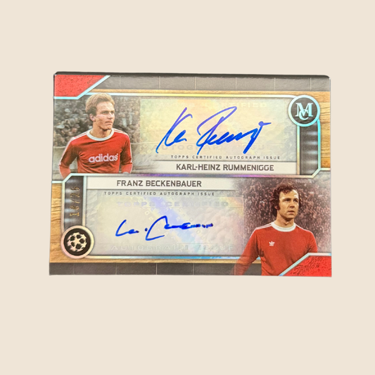 Beckenbauer Rummenigge Auto /25 Museum