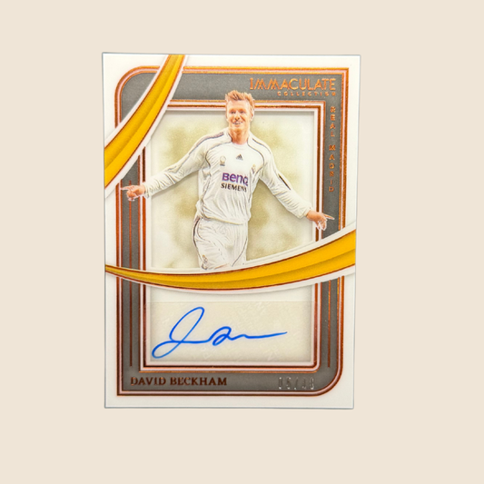 David Beckham Auto /10 Immaculate