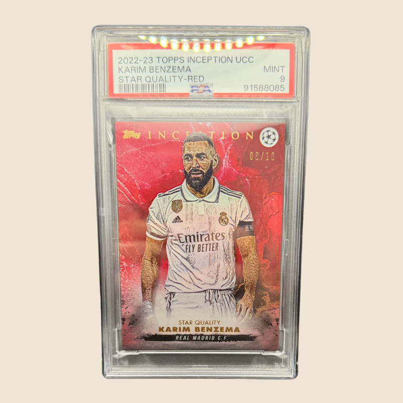 Karim Benzema /10 PSA 9 Inception