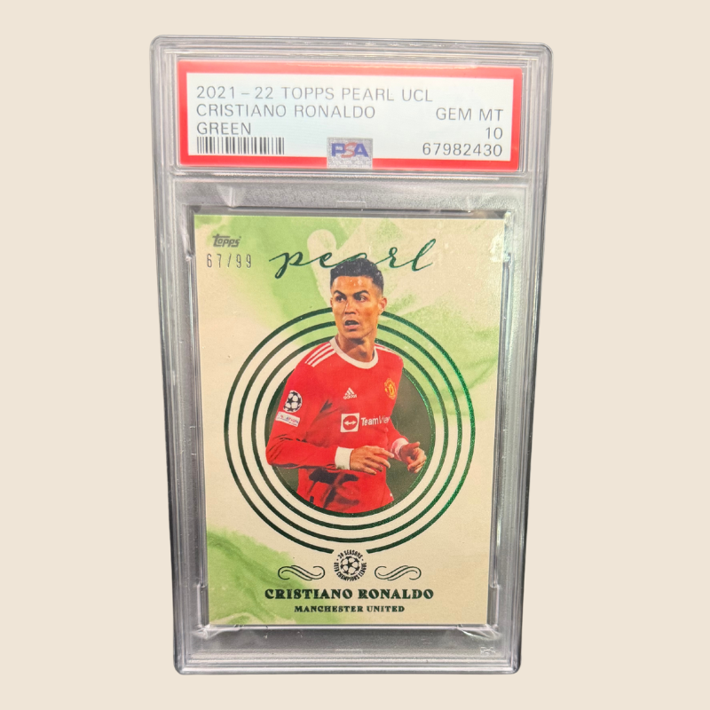 Cristiano Ronaldo /99 PSA 10 Pearl
