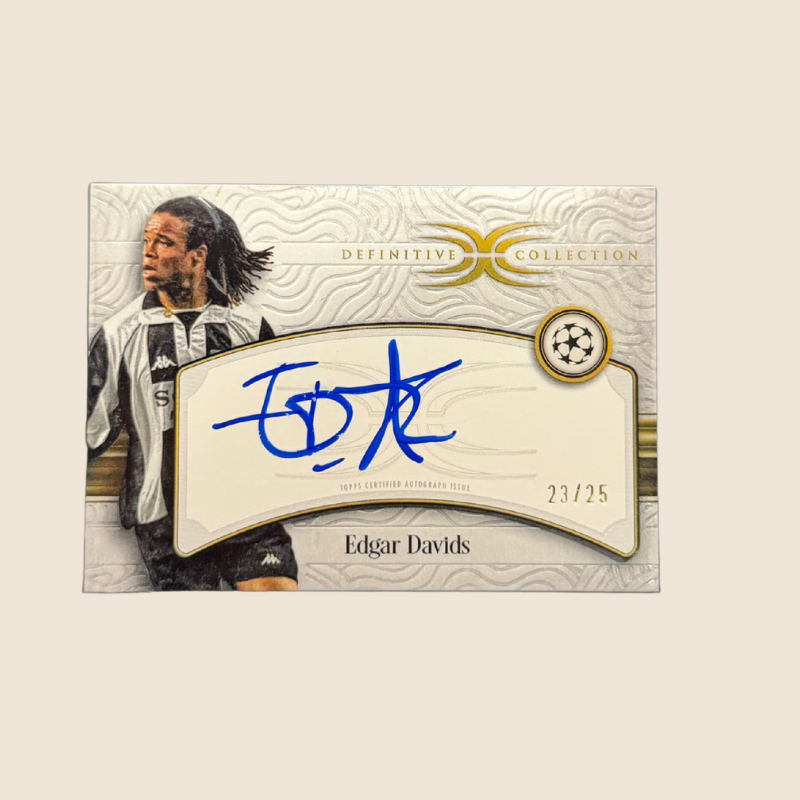 Edgar Davids Auto /25 Definitive
