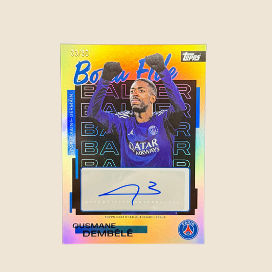 Ousmane Dembele Auto /50 Team Set