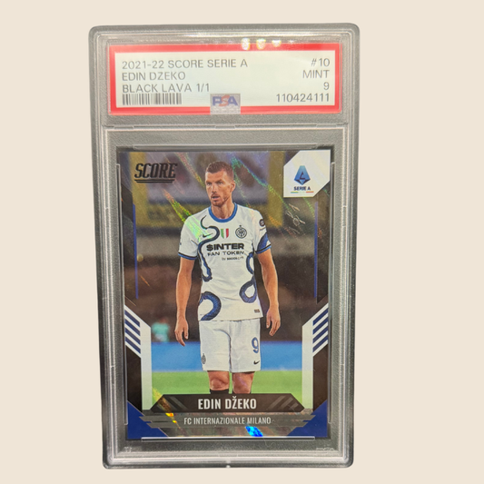 Edin Dzeko 1/1 Score PSA 9