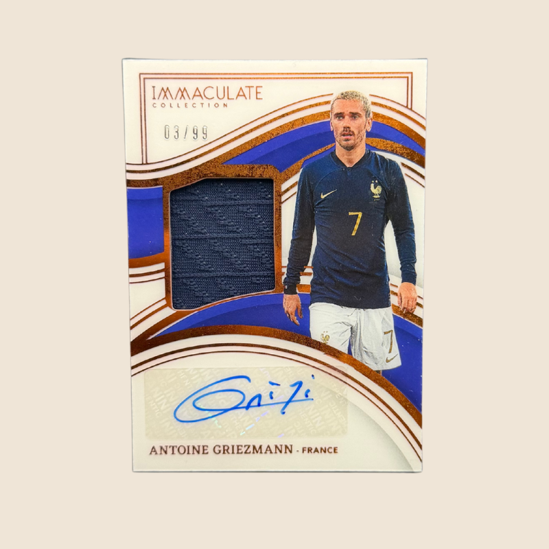 Antoine Griezmann Patch Auto /99 Immaculate