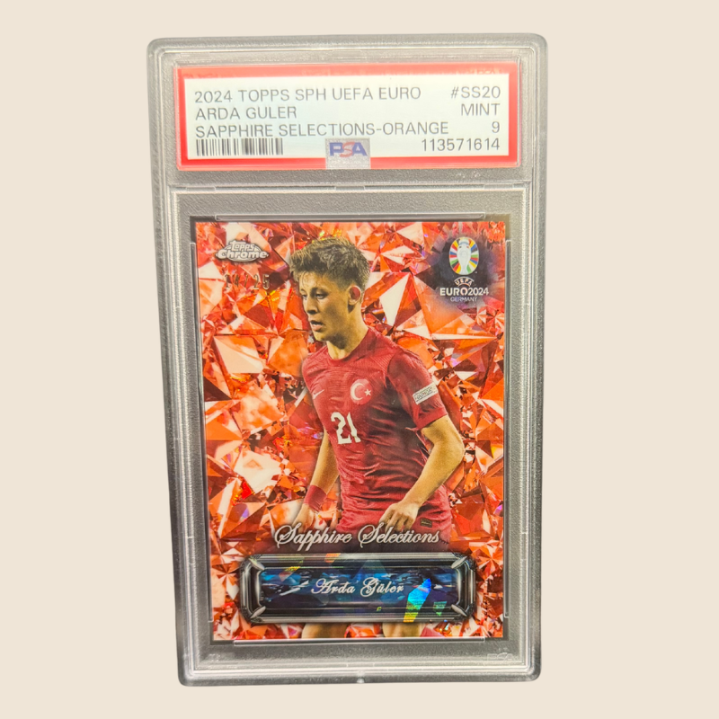 Arda Güler /25 Sapphire PSA 9