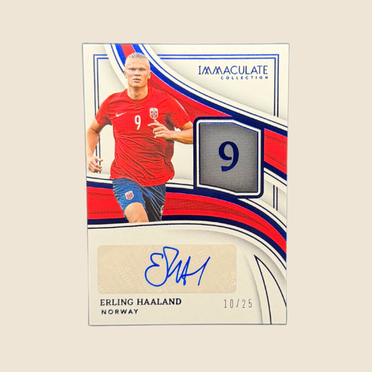 Erling Haaland Auto /25 Immaculate