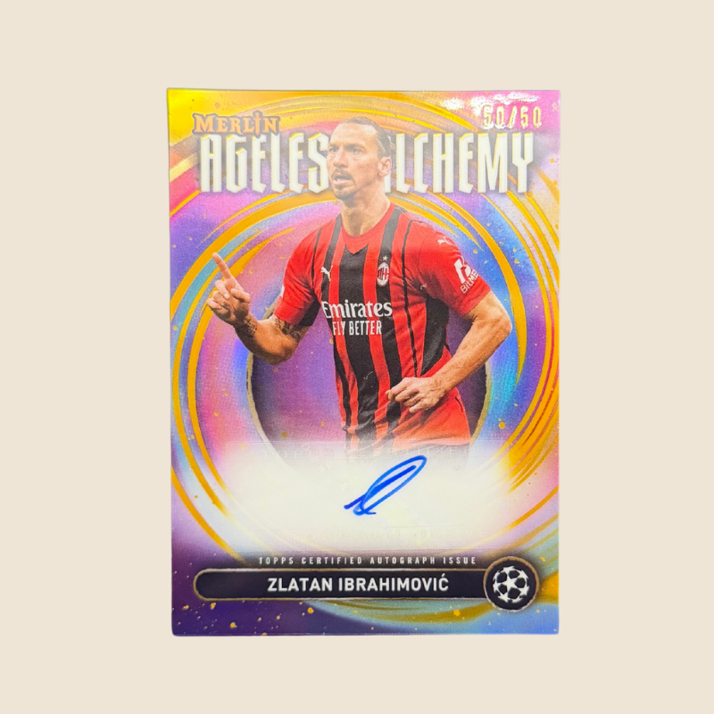 Zlatan Ibrahimovic Auto /50 Merlin