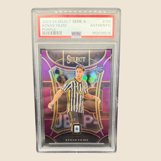 Kenan Yildiz RC /49 Select PSA Auth.