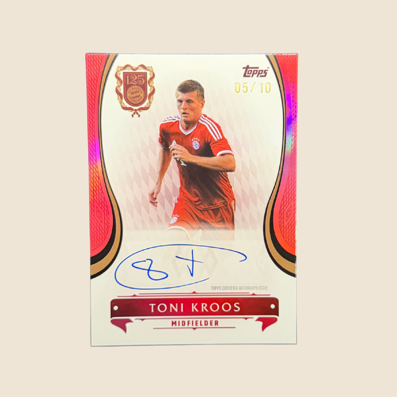 Toni Kroos On Card Auto /10