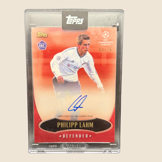 Philipp Lahm Auto /25 Lost Rookie