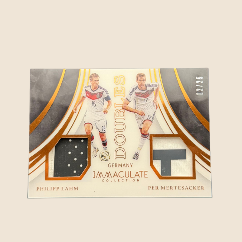 Lahm Mertesacker Patch /25 Immaculate