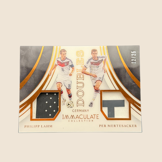 Lahm Mertesacker Patch /25 Immaculate