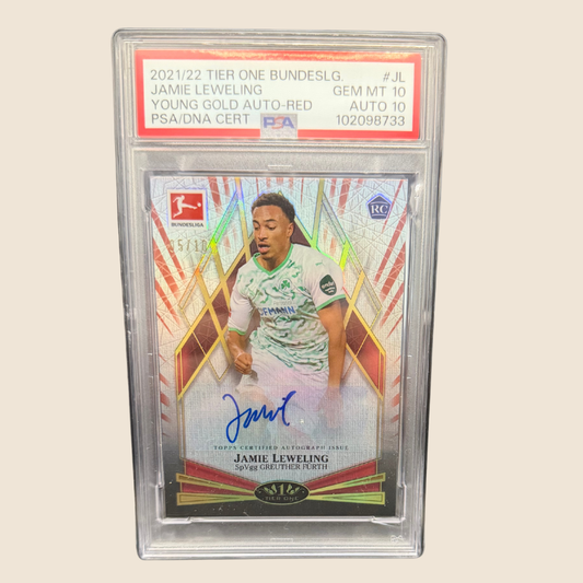 Jamie Leweling Auto /10 RC PSA10/10