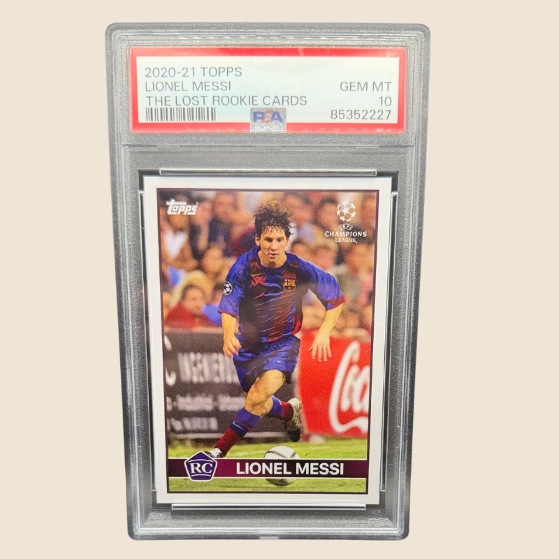 Lionel Messi PSA 10 Lost Rookie
