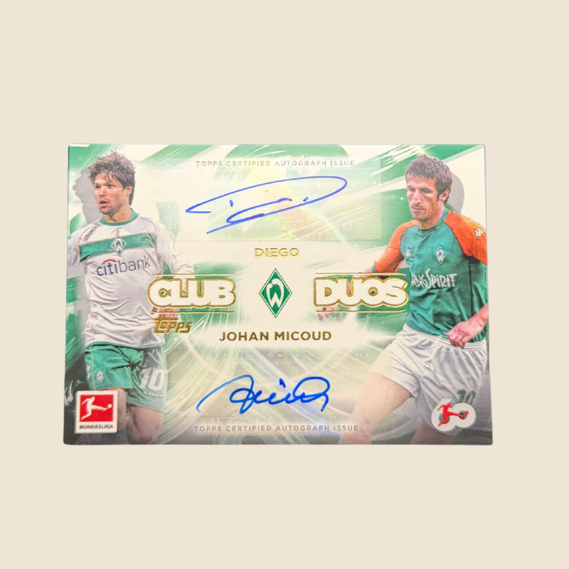 Diego / Micoud Auto 60 Jahre Bundesliga