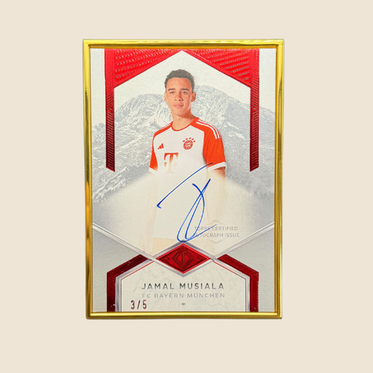 Jamal Musiala On Card Auto /5 Transcendent
