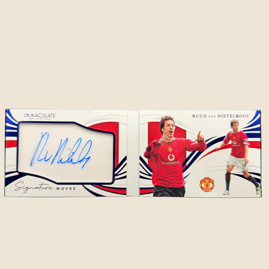 Ruud van Nistelrooy Auto /25 Booklet