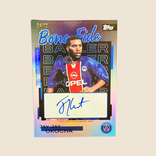 Jay Jay Okocha Auto /10 Team Set