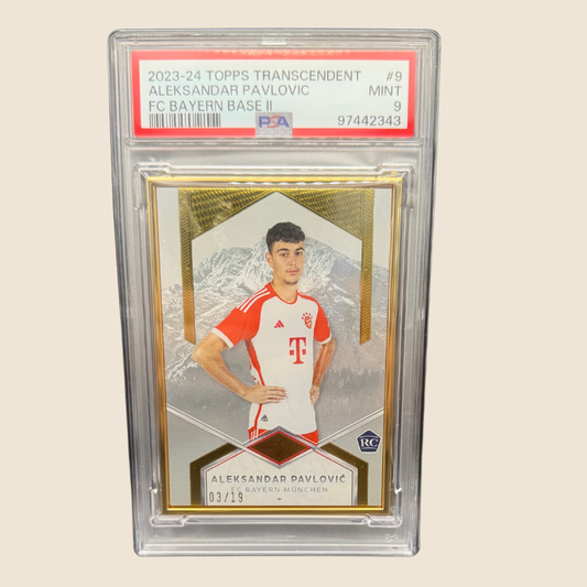 Pavlovic /19 RC Transcendent PSA 9