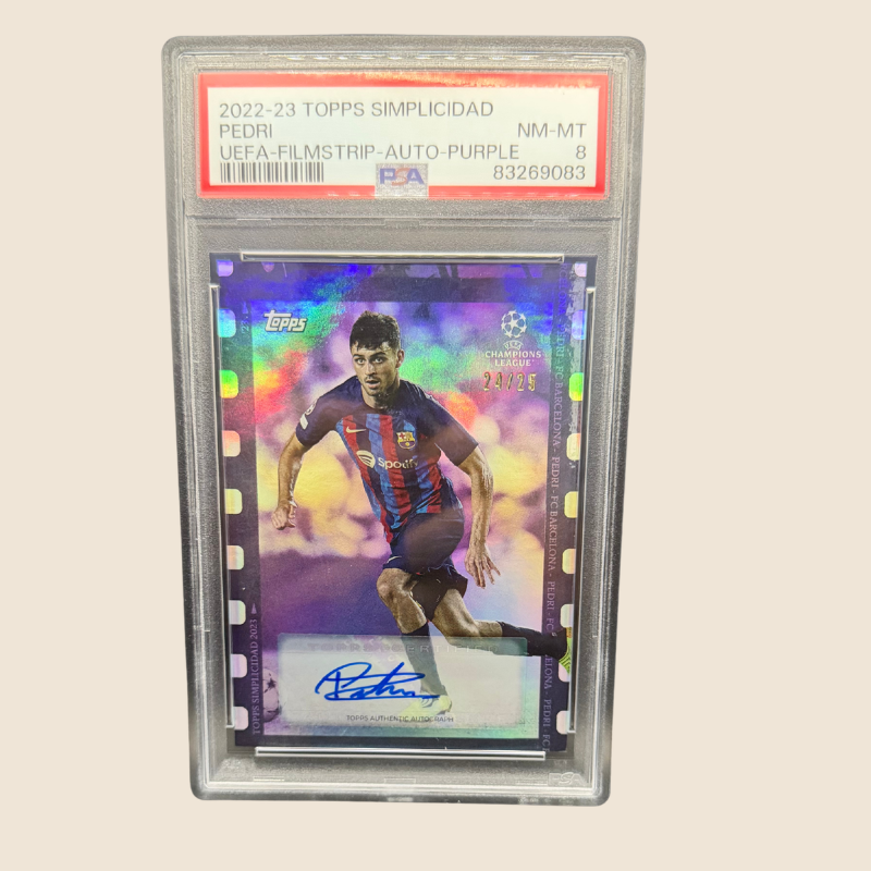 Pedri Auto /25 PSA 8 Simplicidad