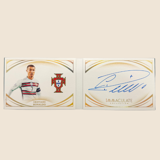 Cristiano Ronaldo Auto /99 Booklet