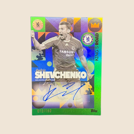 Andriy Shevchenko Auto /150 Chelsea Team Set