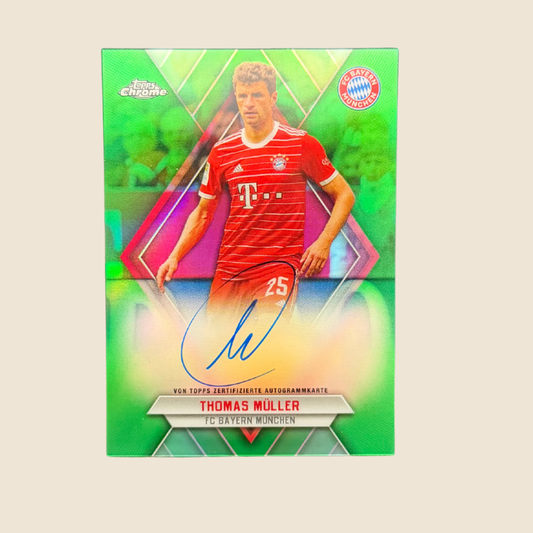 Thomas Müller On-Card /25 Chrome